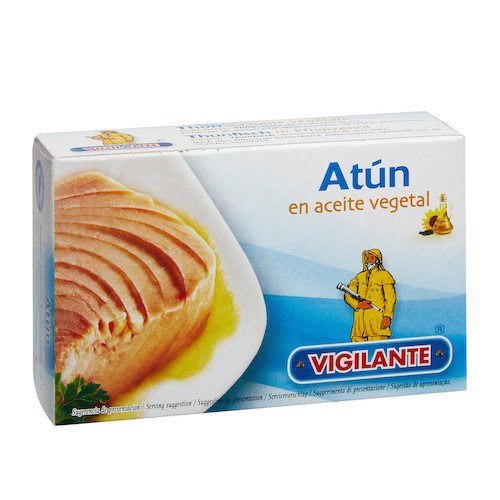 Atún en aceite vegetal VIGILANTE Peso neto: 111g