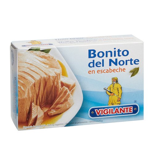 Bonito del Norte en Escabeche VIGILANTE Peso neto:115g