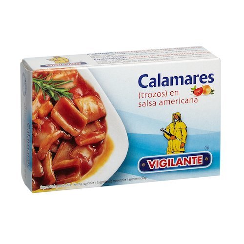 Calamares trozos en salsa americana VIGILANTE