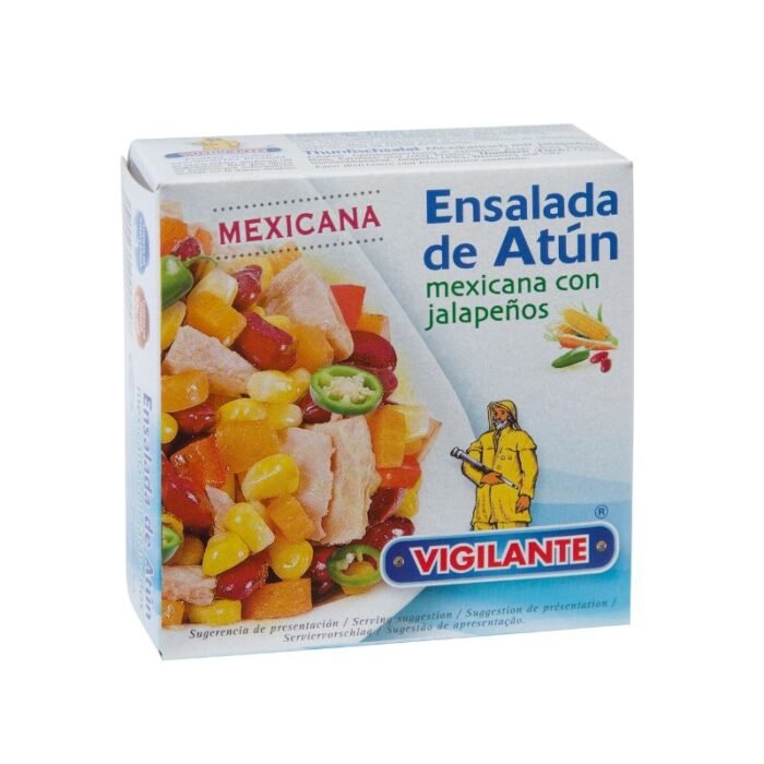Ensalada de atún Mexicana con jalapeños VIGILANTE Peso neto: 150g