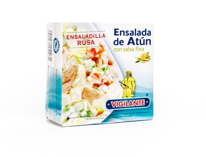 Ensalada de atún con salsa fina VIGILANTE