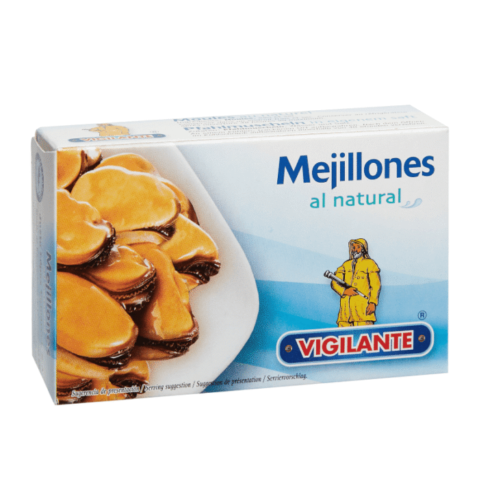Mejillones al natural VIGILANTE